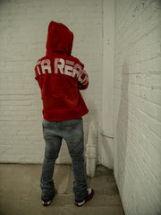 Red hat & hoodie set